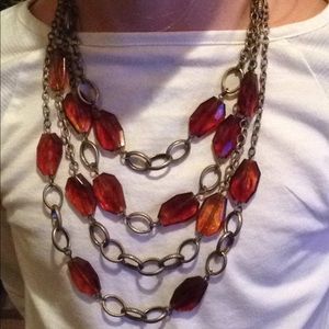 Cookie Lee Trapeze Adjustable Necklace